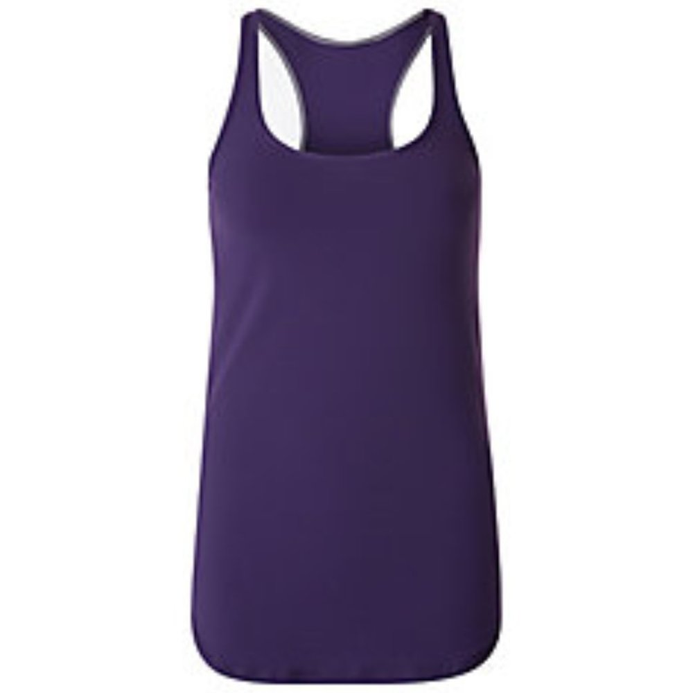lululemon refresh racer tank size 8 - purple
